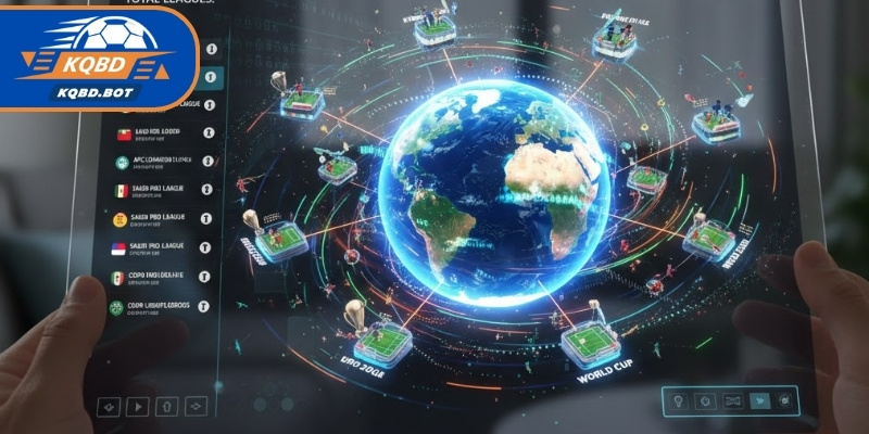 Hệ thống tổng hợp dữ liệu từ hơn 1.000 giải đấu lớn nhỏ trên toàn thế giới